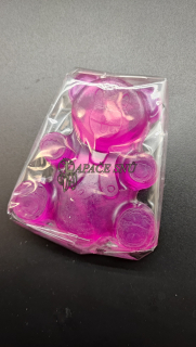 Mýdlo s BIO olivovým olejem - medvídek - růžový