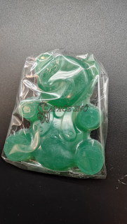 Mýdlo s medem - medvídek - zelený